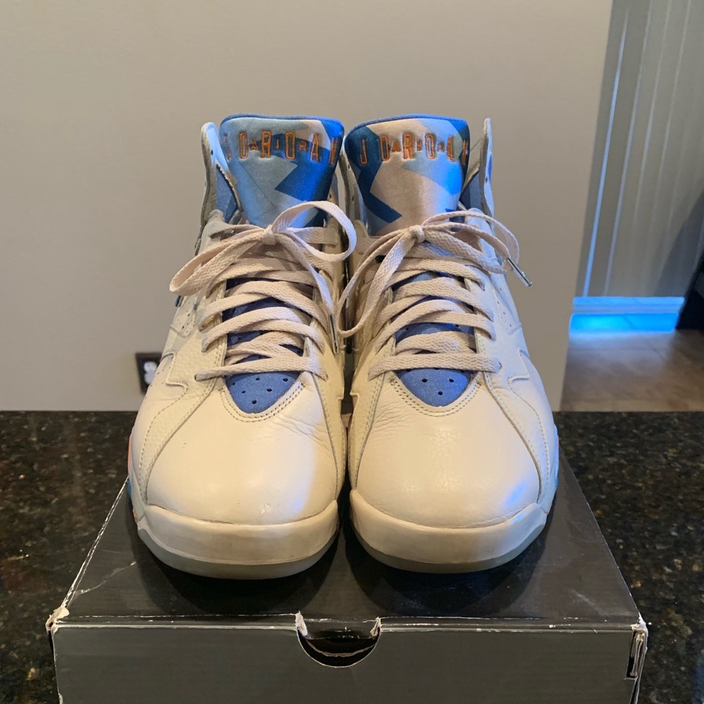 Jordan 7’s (pearl/pacific blue)
